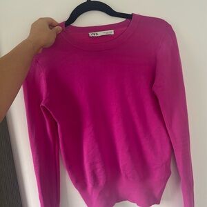 ZARA PINK SWEATER